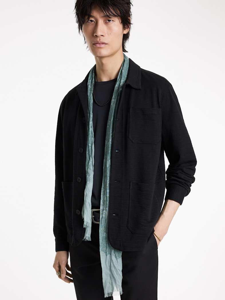 John Varvatos CARIBBEAN PAISLEY SCARF Outlet Outlet Shoes & Accessories CARIBBEAN PAISLEY SCARF CEMENT WHT