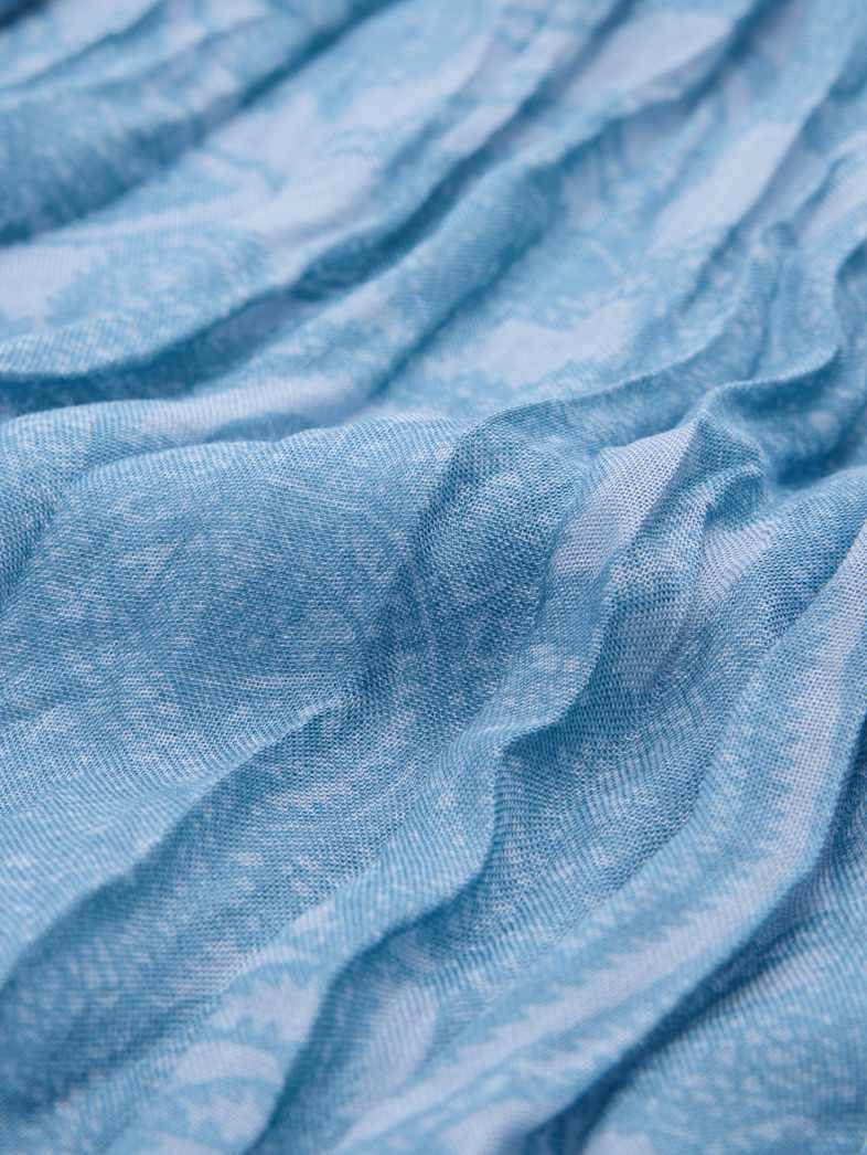 John Varvatos CARIBBEAN PAISLEY SCARF Outlet Outlet Shoes & Accessories CARIBBEAN PAISLEY SCARF BLUE MIST