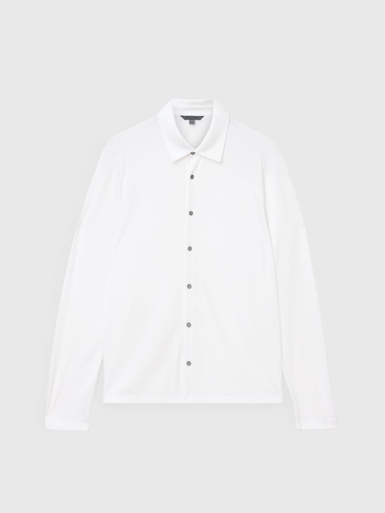 john varvatos CASERTA SHIRT Clothing Tops Shirts CASERTA SHIRT WHITE