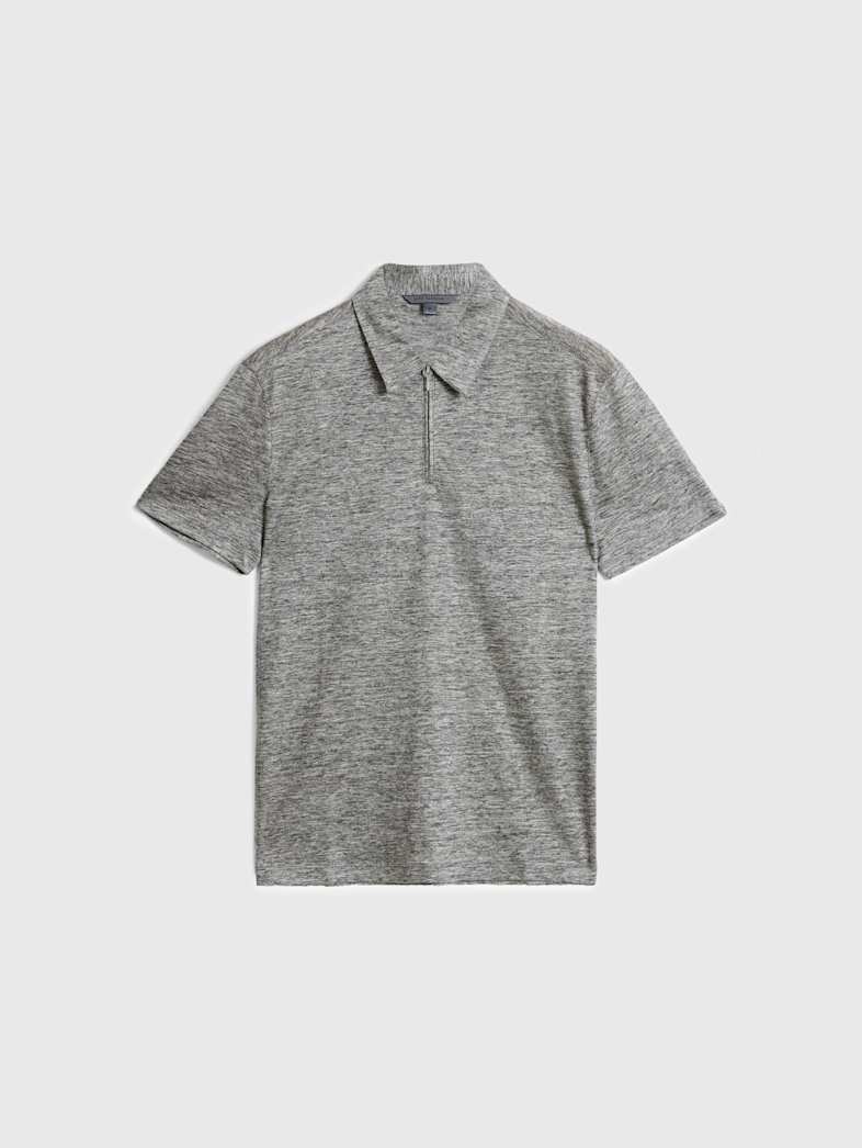 john varvatos CASILLAS POLO Outlet Outlet Tops CASILLAS POLO MED GREY