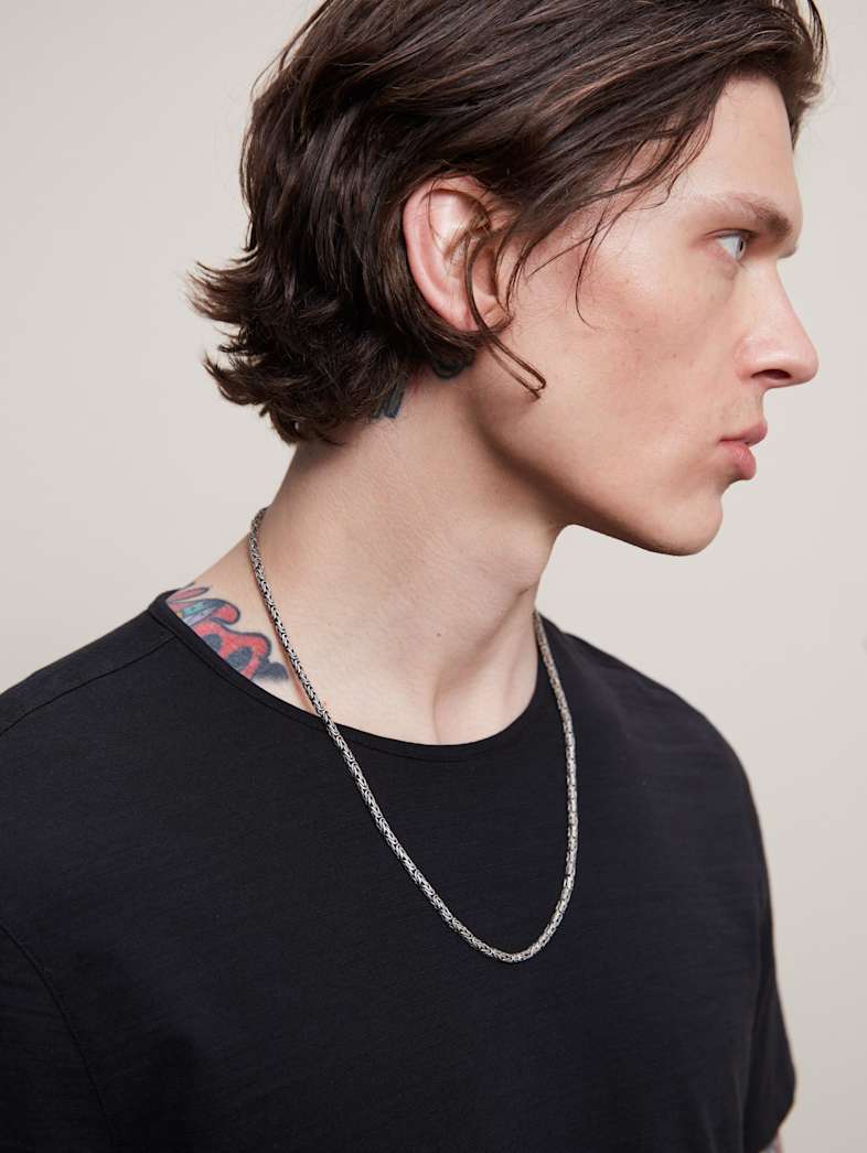 John Varvatos CHAIN NECKLACE Accessories CHAIN NECKLACE SILVER