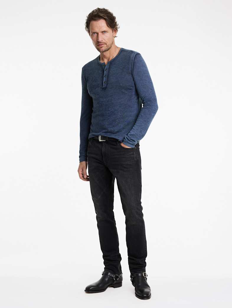 John Varvatos CHRISTIE HENLEY Outlet Outlet Tops CHRISTIE HENLEY NAVY