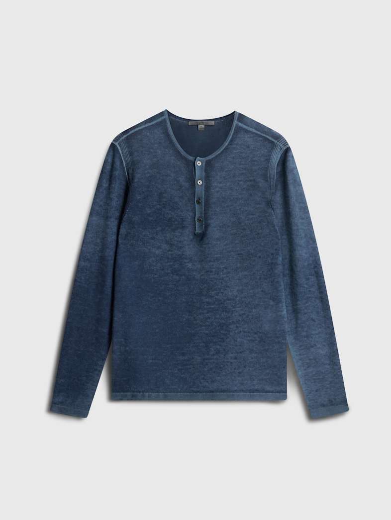 john varvatos CHRISTIE HENLEY Outlet Outlet Tops CHRISTIE HENLEY NAVY