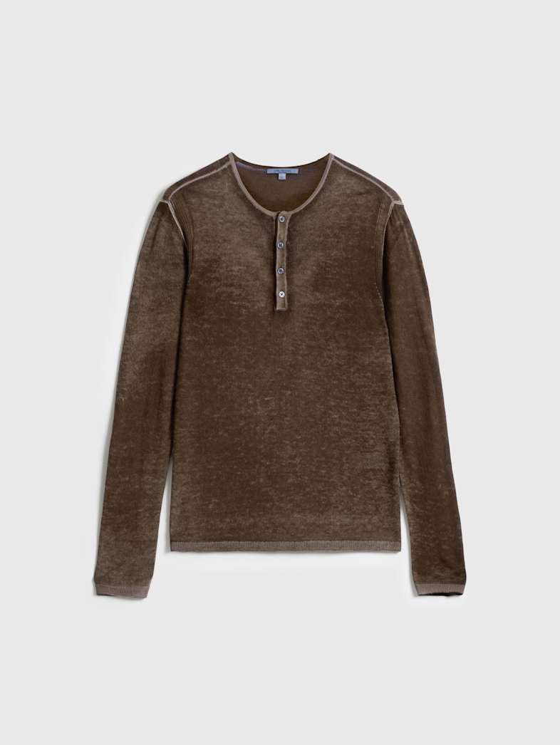 john varvatos CHRISTIE HENLEY Outlet Outlet Tops CHRISTIE HENLEY CHESTNUT
