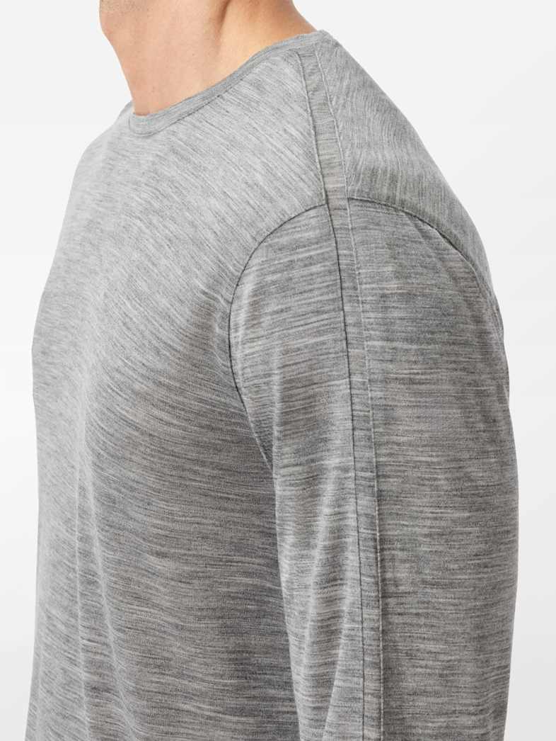 John Varvatos CLEMENT CREW Clothing Tops T Shirts CLEMENT CREW MED GREY