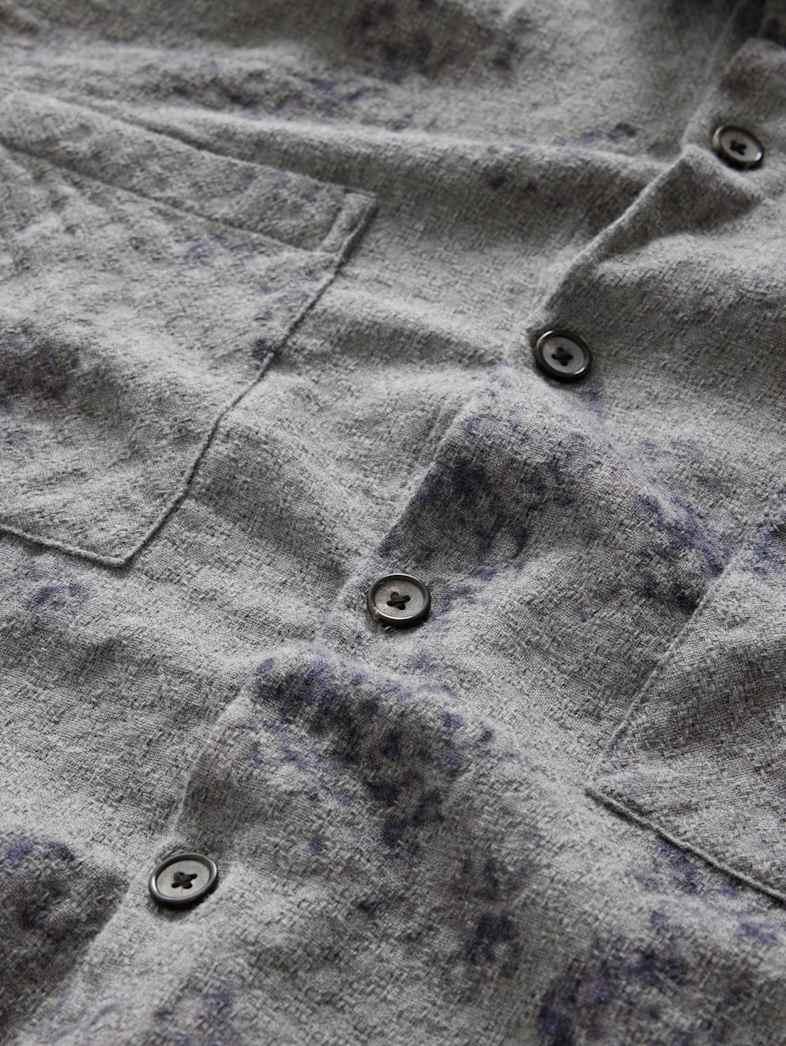 John Varvatos COLE SHIRT Outlet Outlet Tops COLE SHIRT DK STEEL HTR