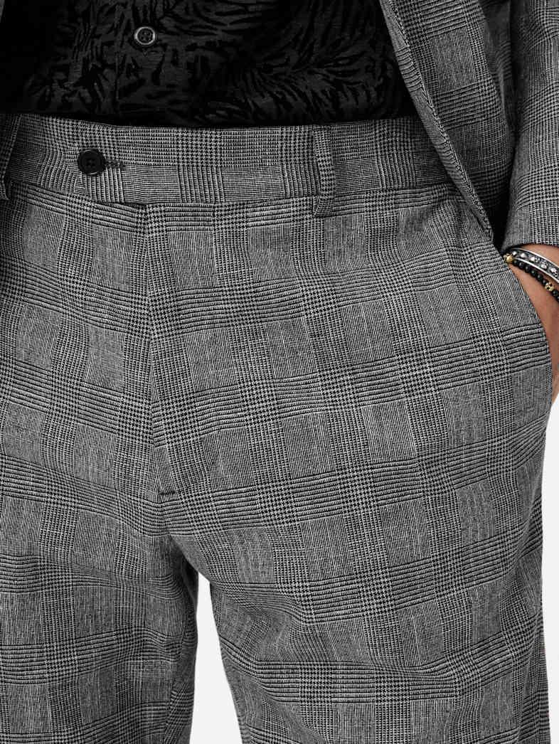 John Varvatos DALSTON DRESS PANT Clothing Featured Suiting DALSTON DRESS PANT BLACK/WHITE