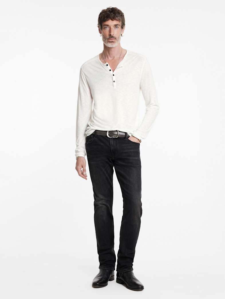 John Varvatos DANVILLE HENLEY Outlet DANVILLE HENLEY SALT