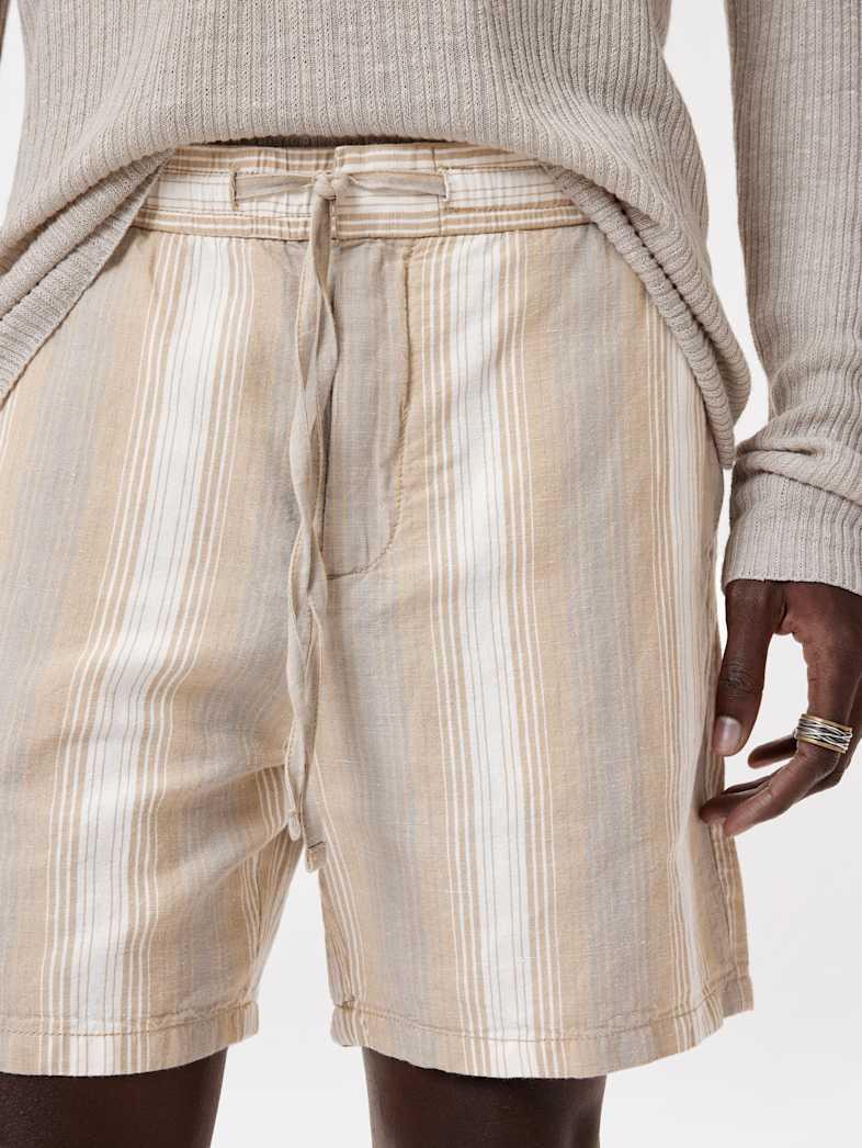 John Varvatos DAVID SHORTS Clothing Bottoms Shorts DAVID SHORTS CHALK