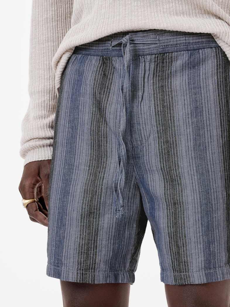 John Varvatos DAVID SHORTS Clothing Bottoms Shorts DAVID SHORTS DEMIN HTHR