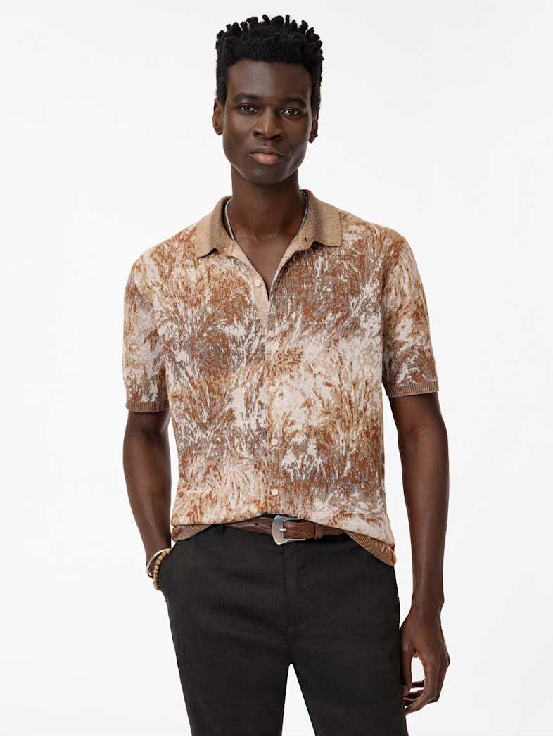 John Varvatos DEMONTE SHIRT Clothing Tops Sweaters DEMONTE SHIRT FOSSIL