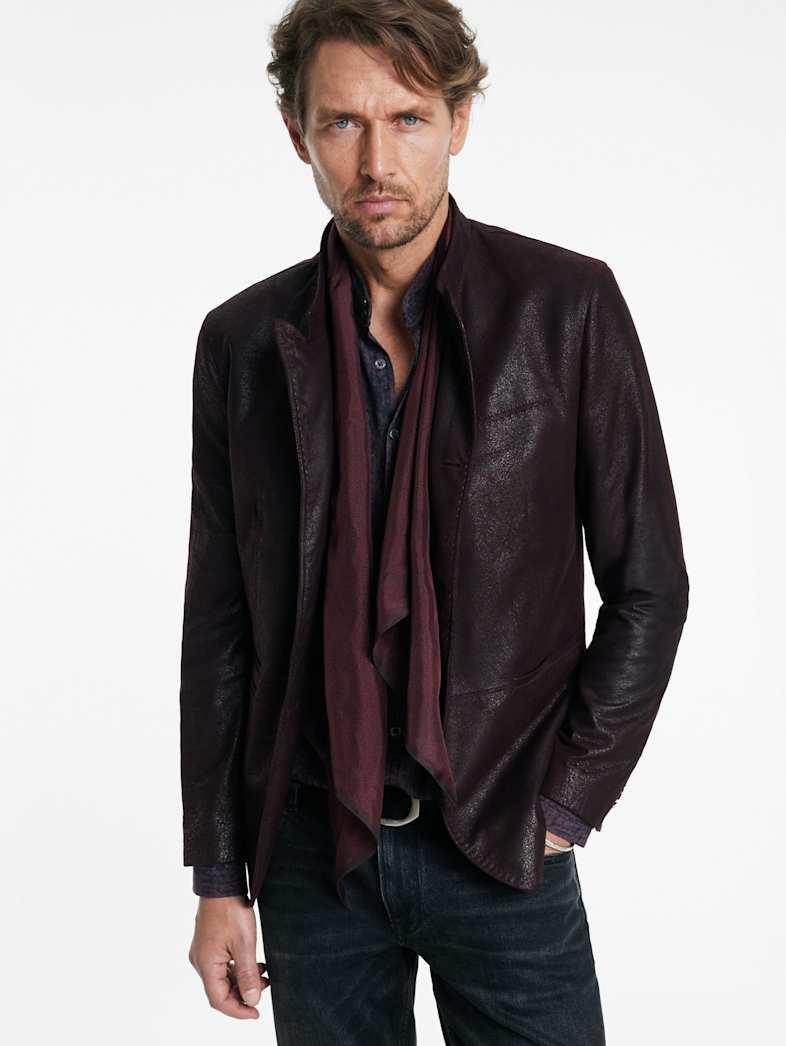 John Varvatos DICKIE SCARF Outlet Outlet Shoes & Accessories DICKIE SCARF OXBLOOD