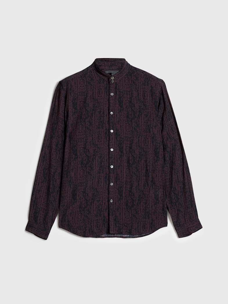 john varvatos DORA SHIRT Outlet DORA SHIRT DARK PLUM