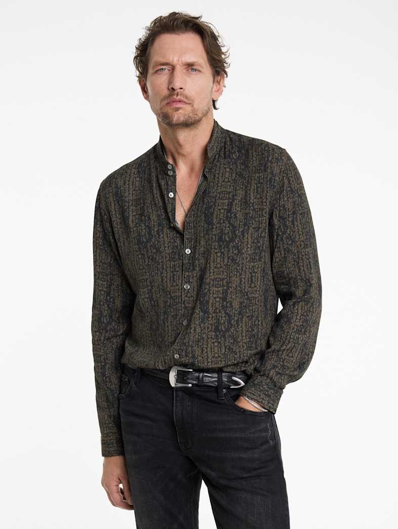 John Varvatos DORA SHIRT Outlet Outlet Tops DORA SHIRT LT BROWN