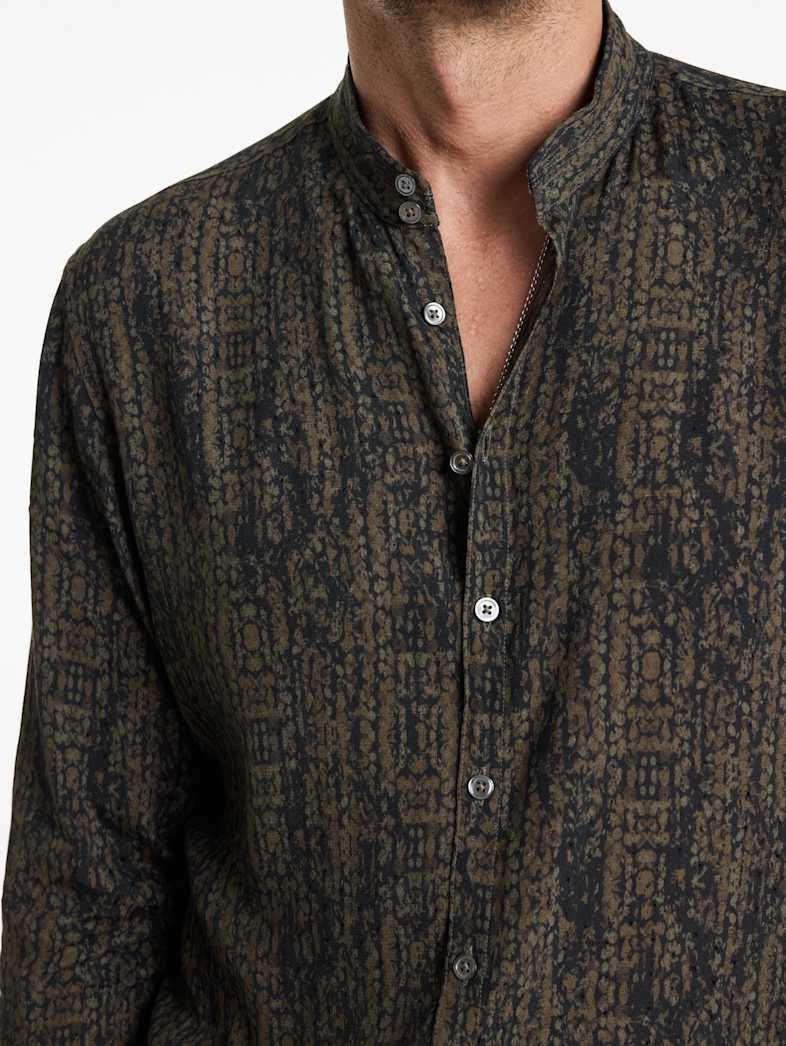 John Varvatos DORA SHIRT Outlet Outlet Tops DORA SHIRT LT BROWN