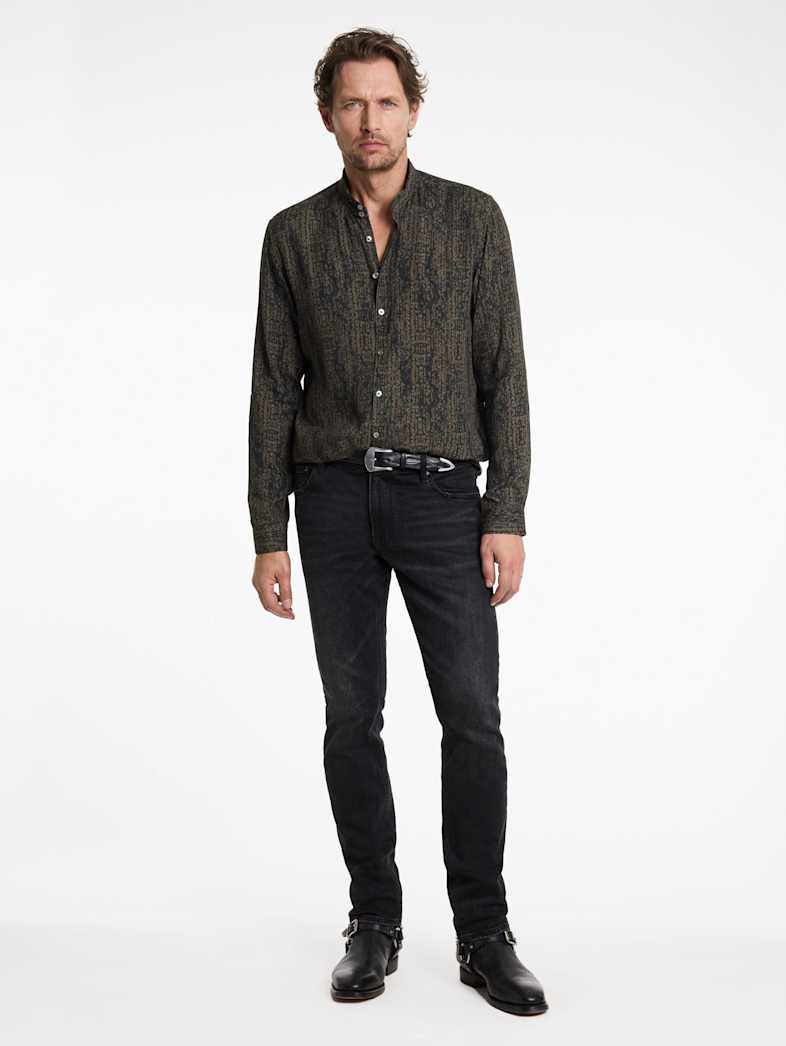 John Varvatos DORA SHIRT Outlet Outlet Tops DORA SHIRT LT BROWN