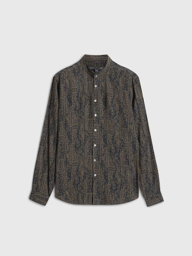 john varvatos DORA SHIRT Outlet Outlet Tops DORA SHIRT LT BROWN