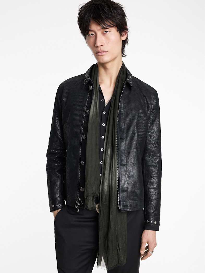 John Varvatos DORIS OMBRE SCARF Outlet Outlet Shoes & Accessories DORIS OMBRE SCARF JUNGLE