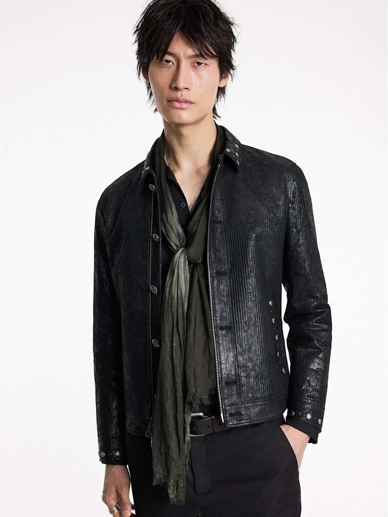 John Varvatos DORIS OMBRE SCARF Outlet Outlet Shoes & Accessories DORIS OMBRE SCARF JUNGLE