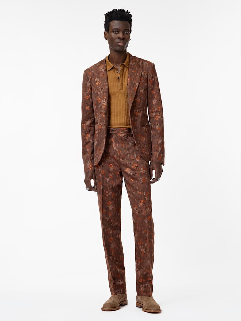 John Varvatos DUNCAN PANT Clothing Featured Suiting DUNCAN PANT HAZELNUT