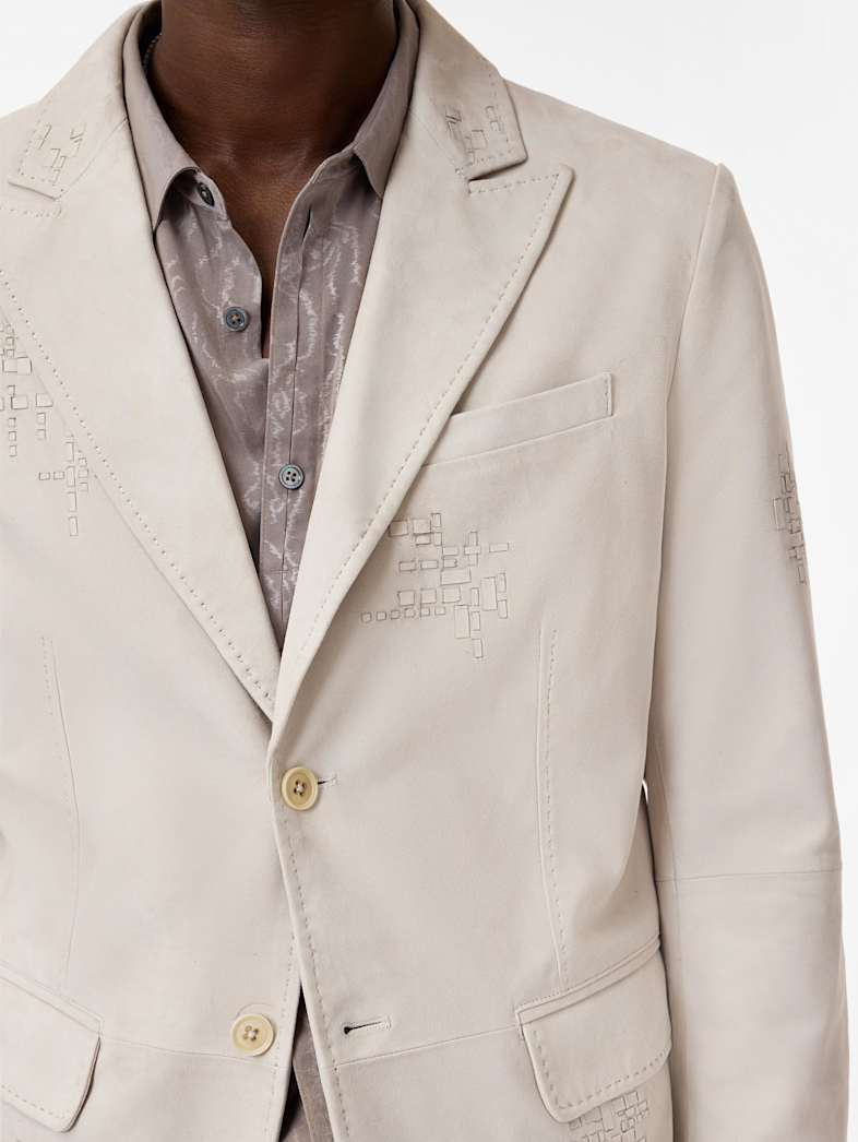 John Varvatos DUNMORE JACKET Leather All Leather Leather Jackets DUNMORE JACKET CLOVE DUST