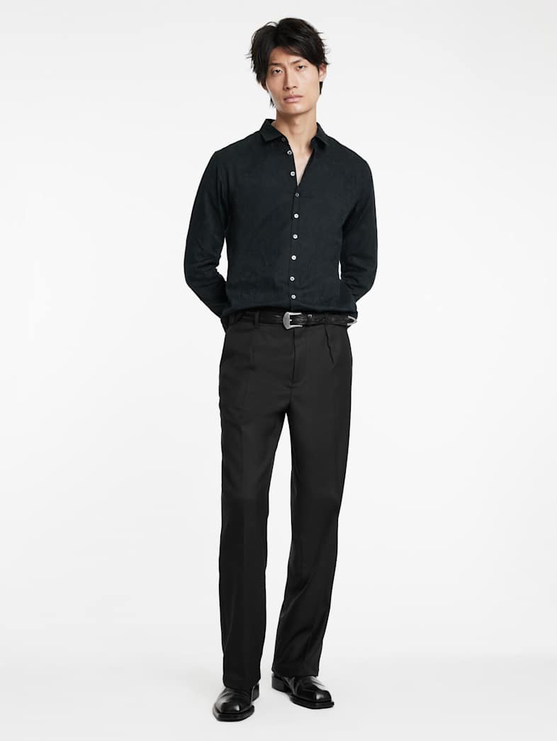 John Varvatos ELY PANTS Outlet Outlet Jeans & Pants ELY PANTS BLACK