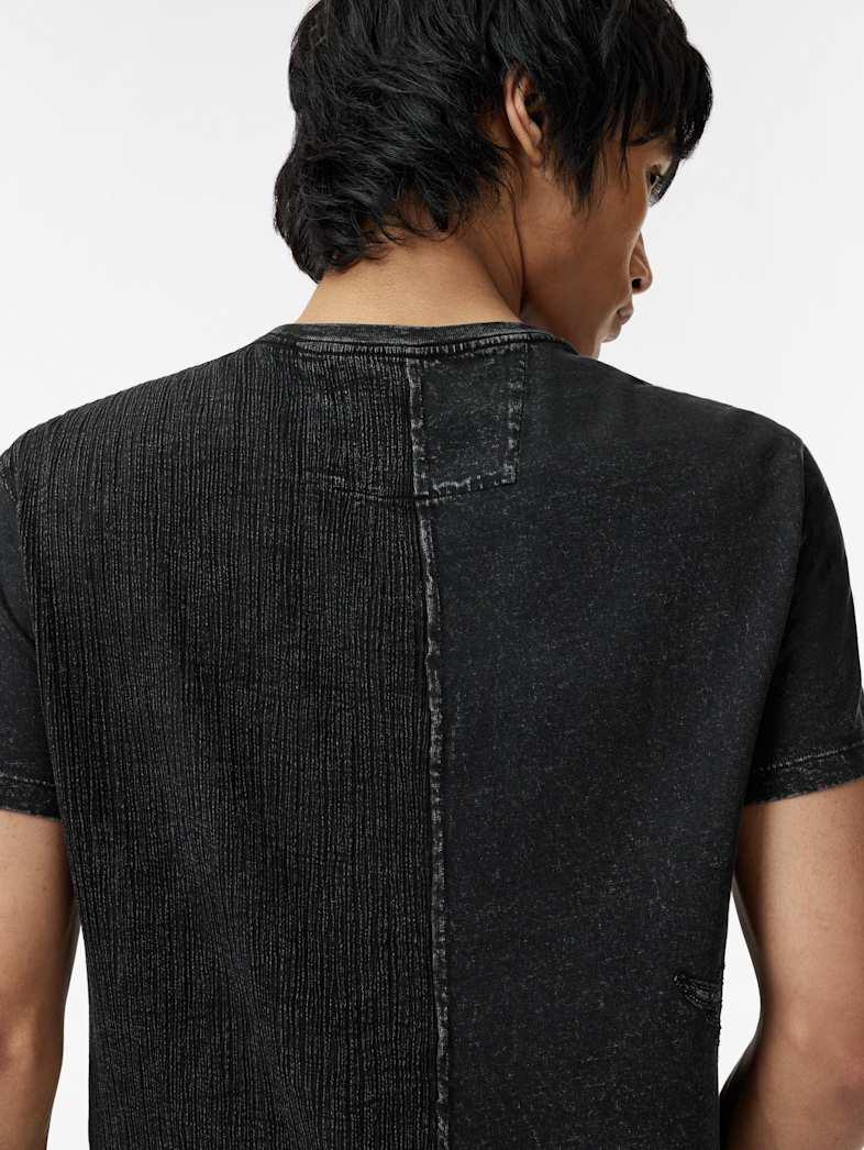 John Varvatos EMBROIDERY BIRD TEE Clothing Tops Graphic Tees EMBROIDERY BIRD TEE BLACK