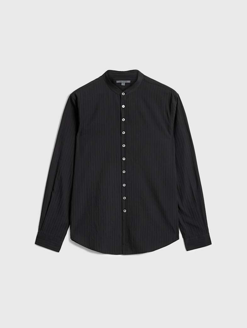 john varvatos ESTILL SHIRT Outlet Outlet Tops ESTILL SHIRT BLACK