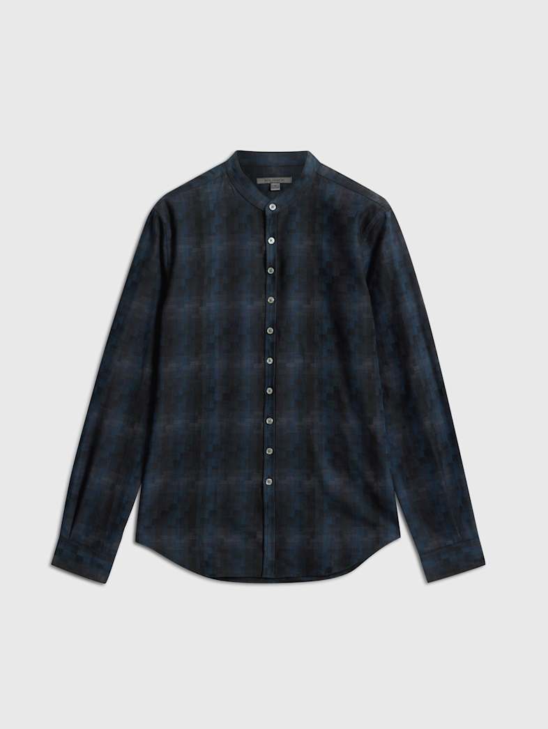 john varvatos ESTILL SHIRT Outlet Outlet Tops ESTILL SHIRT INK