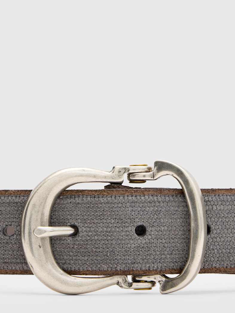 John Varvatos FILMORE BELT Outlet Outlet Shoes & Accessories FILMORE BELT ASH