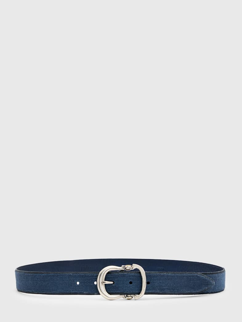 john varvatos FILMORE BELT Outlet Outlet Shoes & Accessories FILMORE BELT HAZY BLUE