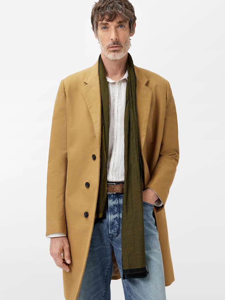 John Varvatos FINN SCARF Accessories All Accessories Scarves & Ties FINN SCARF SPLIT PEA