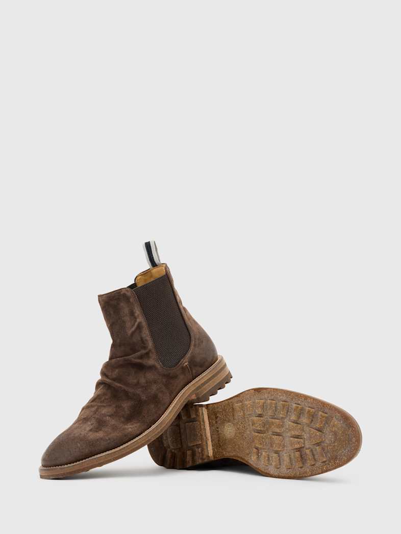 John Varvatos FREEMAN CHELSEA Shoes All Shoes Boots FREEMAN CHELSEA CHARC BROWN