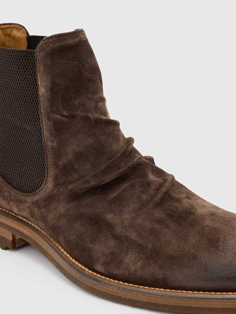 John Varvatos FREEMAN CHELSEA Shoes All Shoes Boots FREEMAN CHELSEA CHARC BROWN