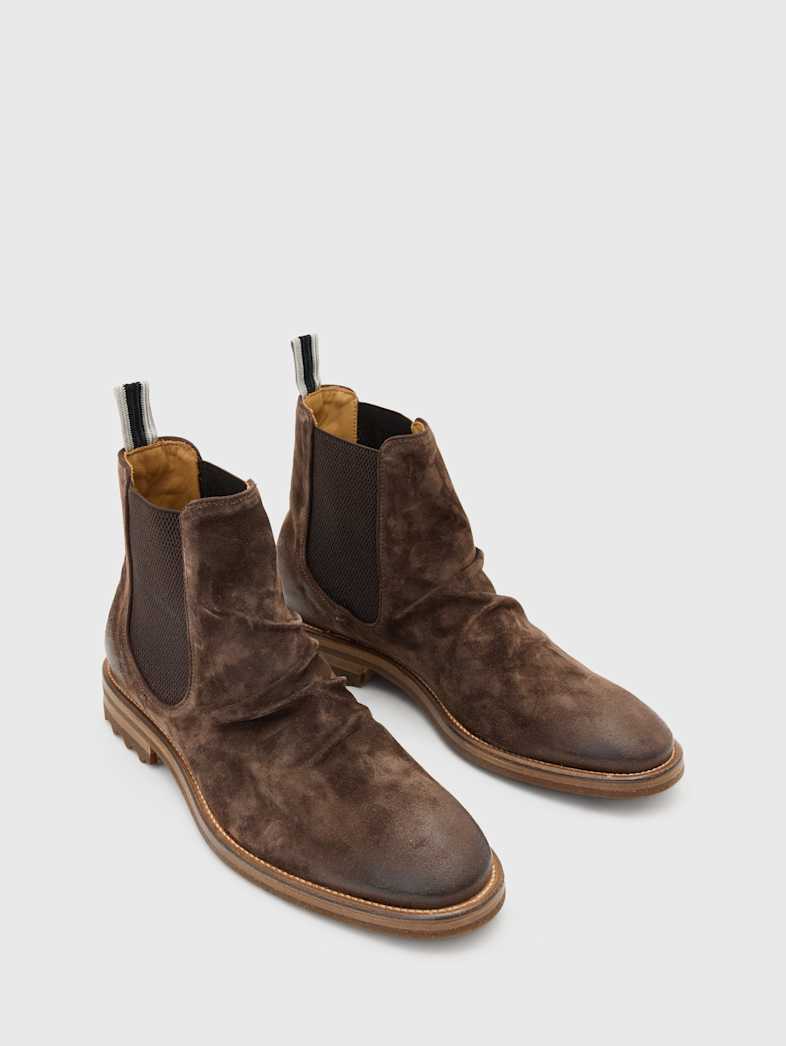 john varvatos FREEMAN CHELSEA Shoes All Shoes Boots FREEMAN CHELSEA CHARC BROWN