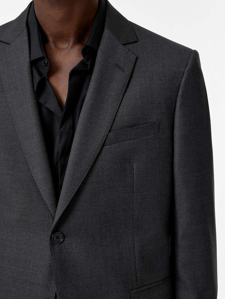John Varvatos GAIA TAILORED JACKET Clothing Tops Suit Jackets GAIA TAILORED JACKET CARBON GREY
