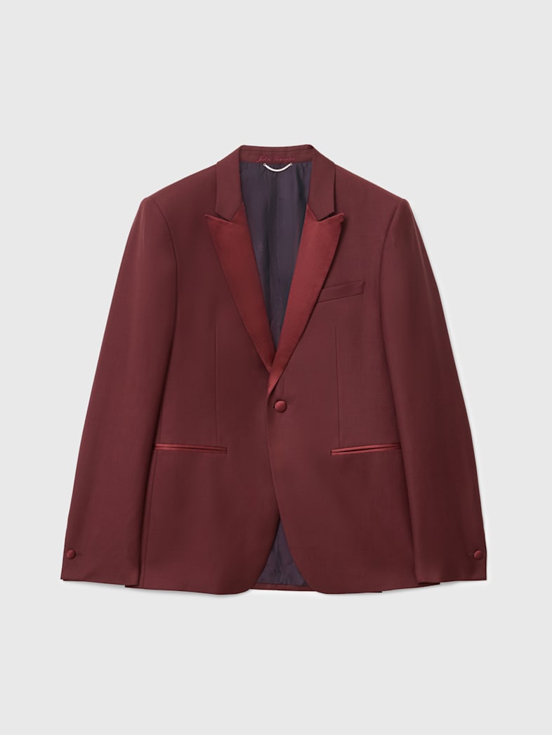 john varvatos GLEN TUXEDO Clothing Featured Suiting GLEN TUXEDO Merlot