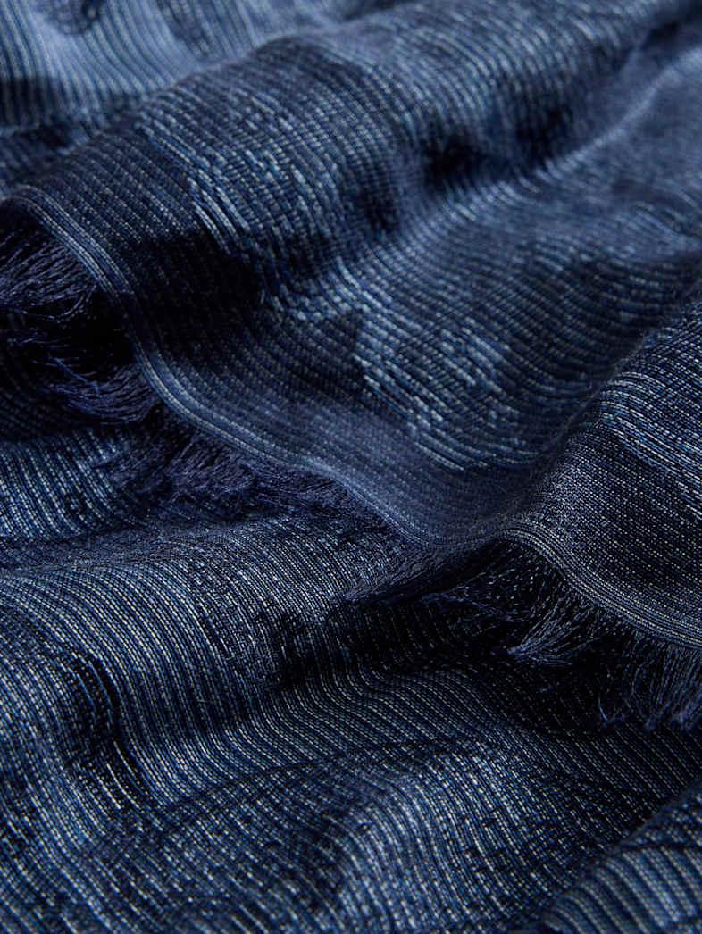 John Varvatos GOWER SCARF Outlet Outlet Shoes & Accessories GOWER SCARF COBALT