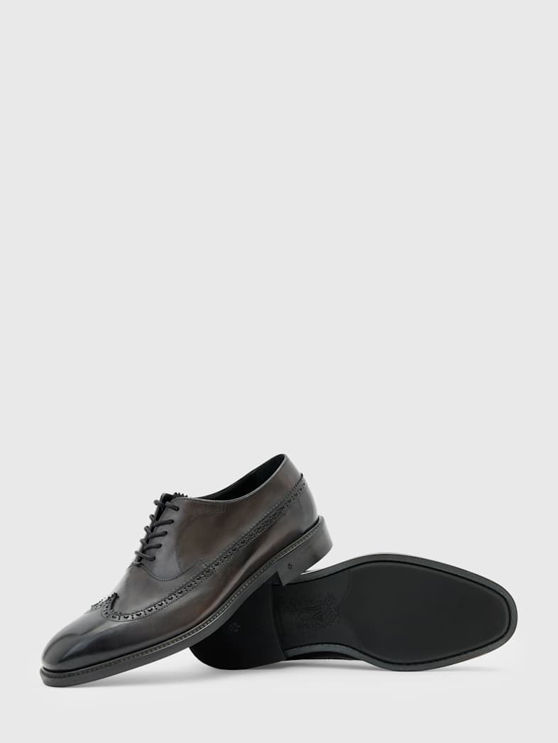 John Varvatos HARRISON OXFORD Shoes All Shoes Dress Shoes & Loafers HARRISON OXFORD DEEP CHARCOAL