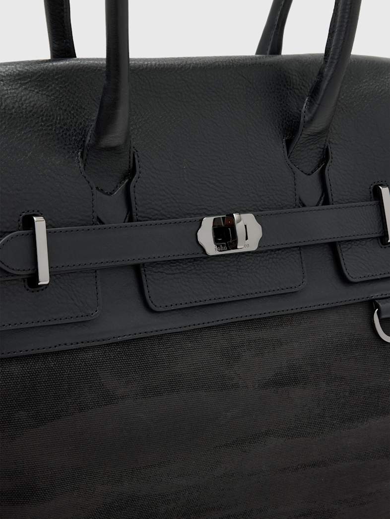 John Varvatos HERITAGE DUFFLE BAG Accessories All Accessories Bags HERITAGE DUFFLE BAG BLACK