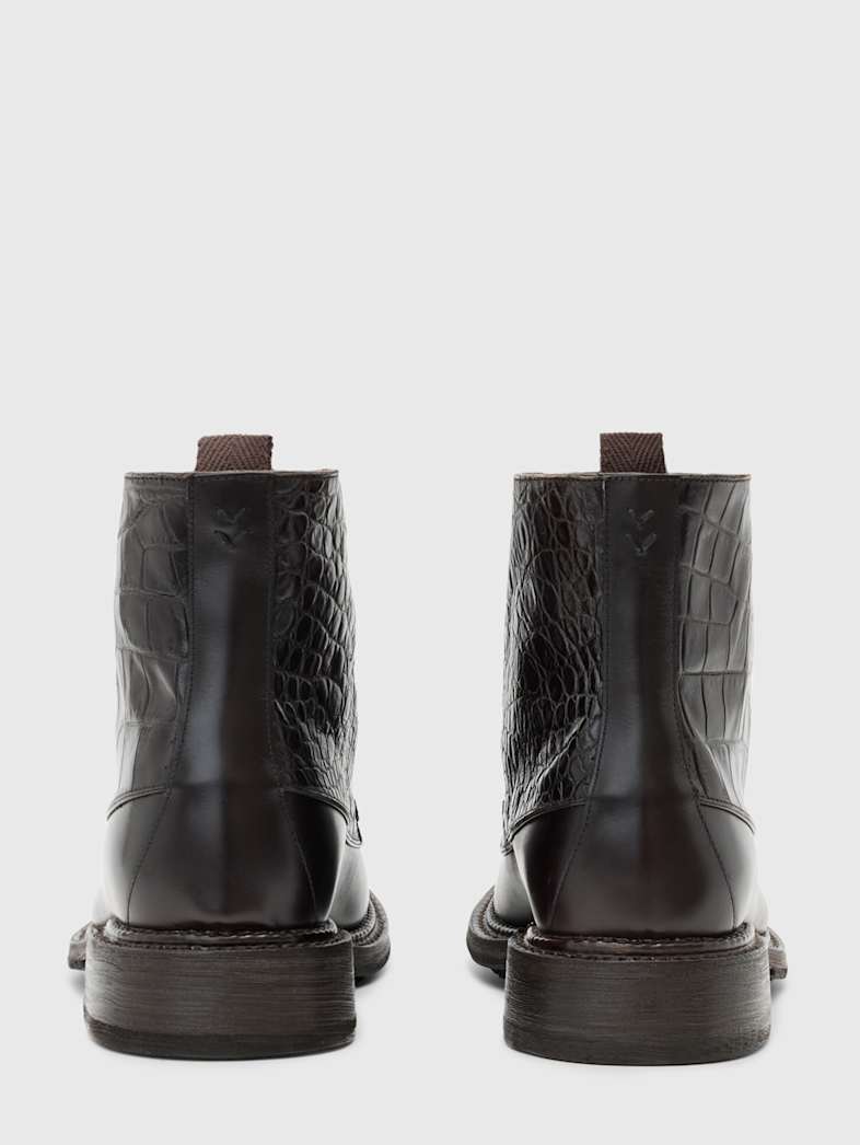 John Varvatos HERITAGE LACE BOOT Shoes All Shoes Boots HERITAGE LACE BOOT DISTRESSED B