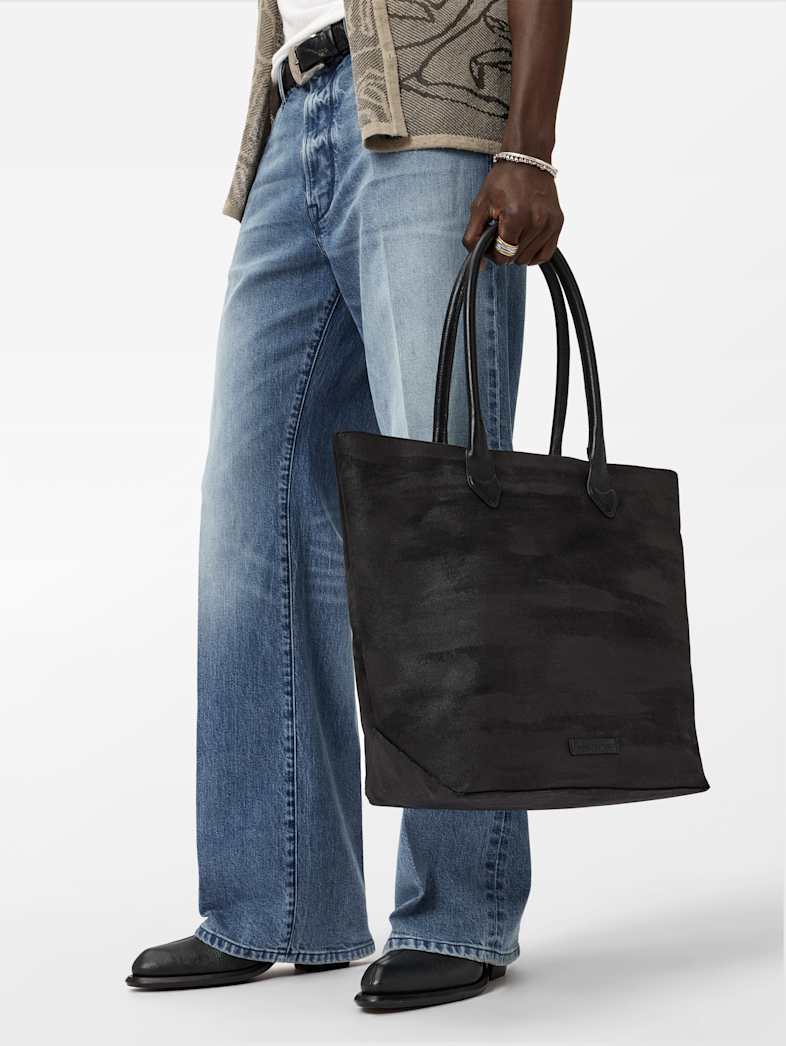 John Varvatos HERITAGE TOTE BAG Accessories All Accessories Bags HERITAGE TOTE BAG BLACK