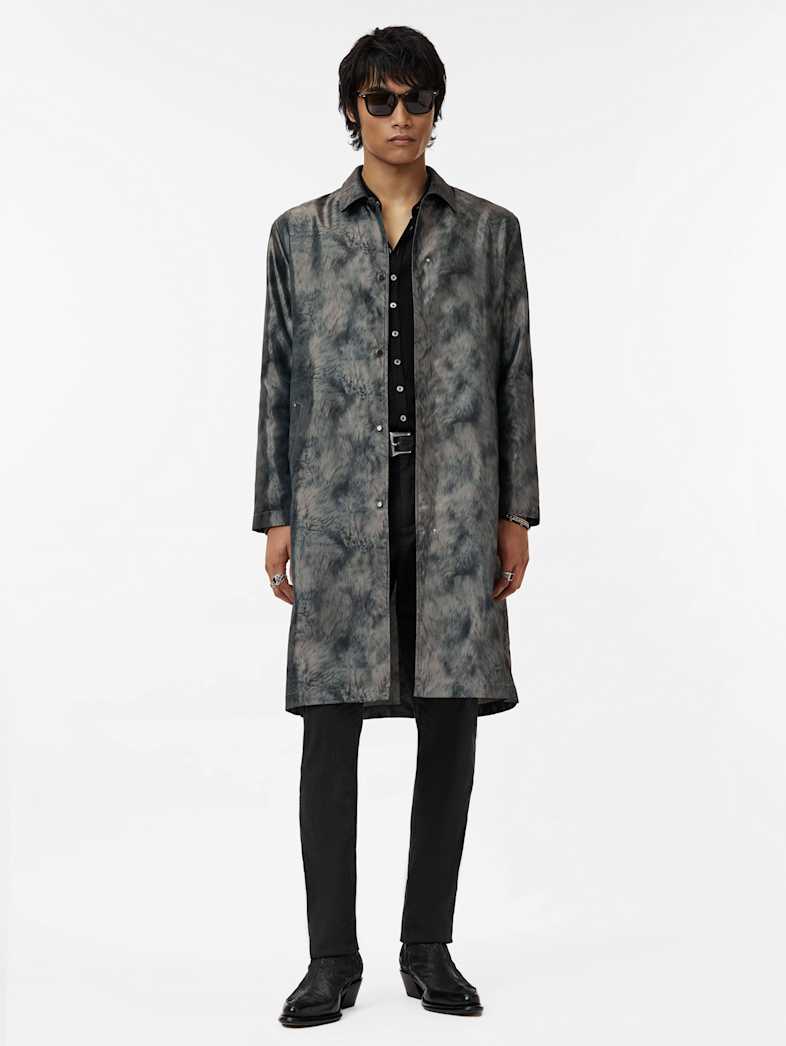 John Varvatos HEYWOOD COAT Clothing Tops Coats And Jackets HEYWOOD COAT DARK BLUE