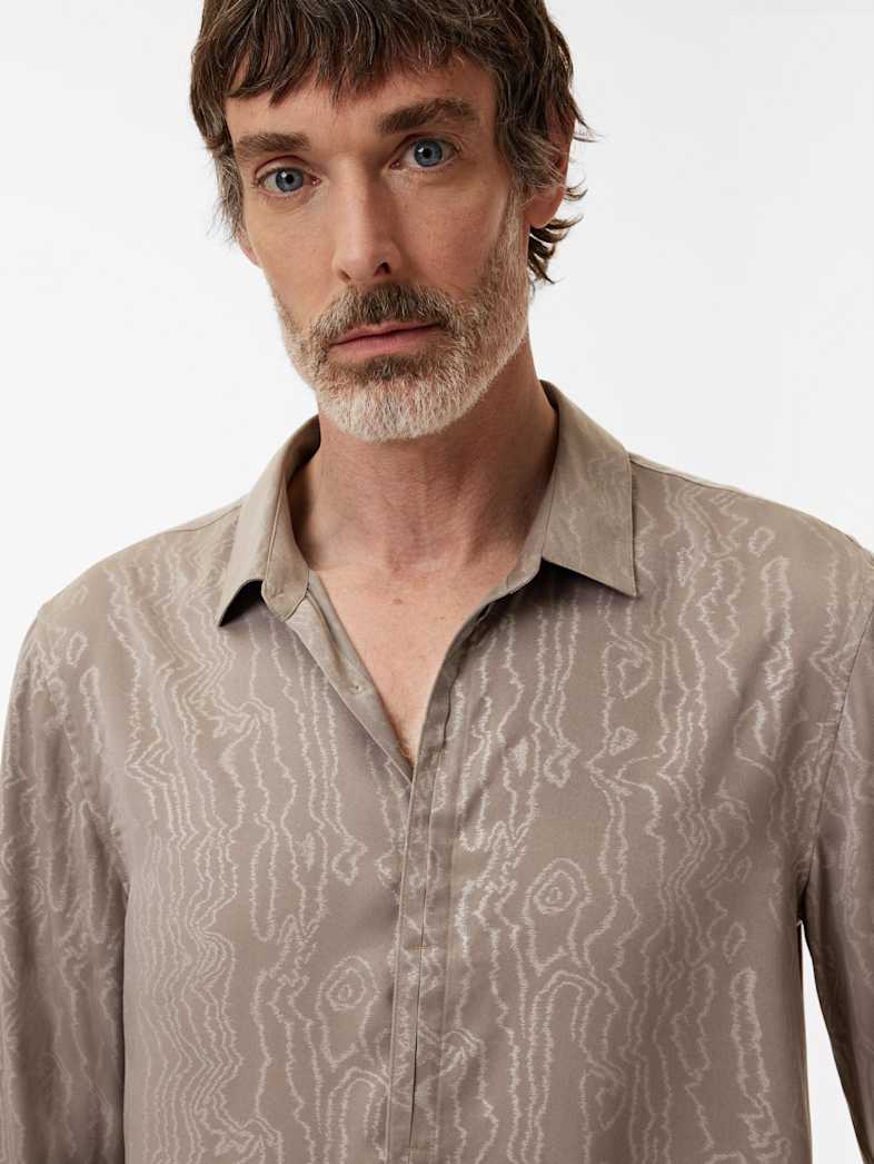 John Varvatos HICKORY SHIRT Clothing Tops Shirts HICKORY SHIRT TWIG