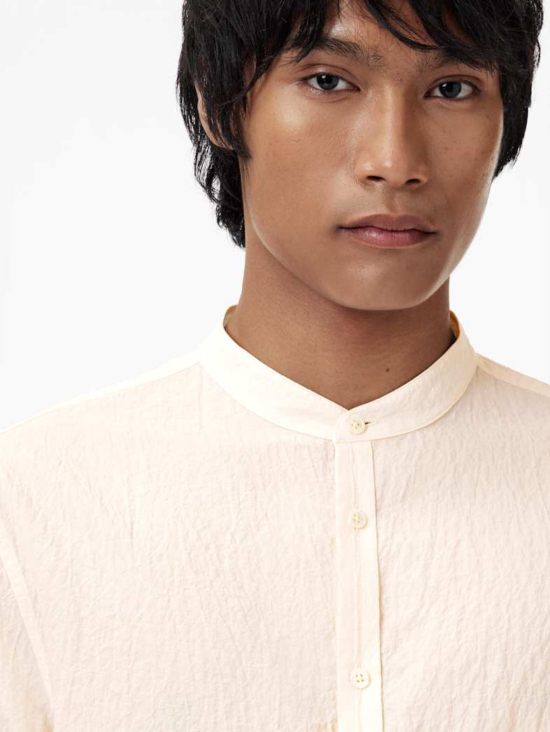 John Varvatos HINOKI SHIRT Clothing Tops Shirts HINOKI SHIRT MUSHROOM