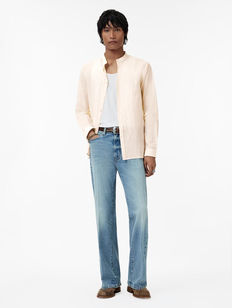 John Varvatos HINOKI SHIRT Clothing Tops Shirts HINOKI SHIRT MUSHROOM