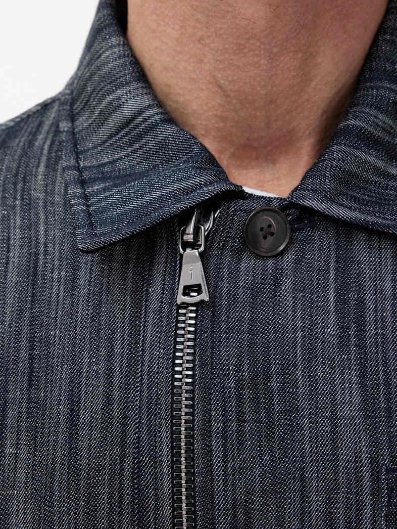 John Varvatos HOMER JACKET Clothing Tops Coats And Jackets HOMER JACKET LAKE BLUE