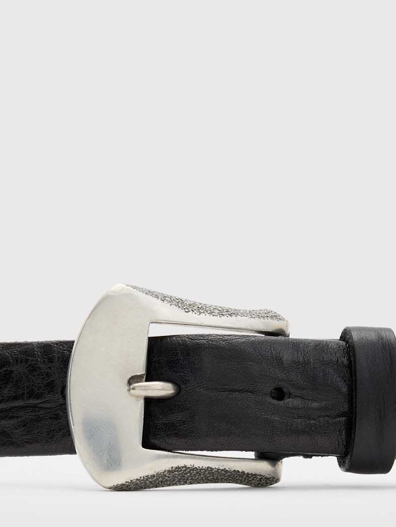 John Varvatos HOUSTON BELT Accessories All Accessories Belts HOUSTON BELT BLACK