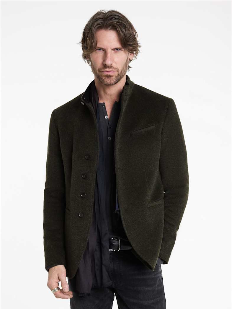John Varvatos HYDE JACKET Outlet HYDE JACKET KOMBU GREEN