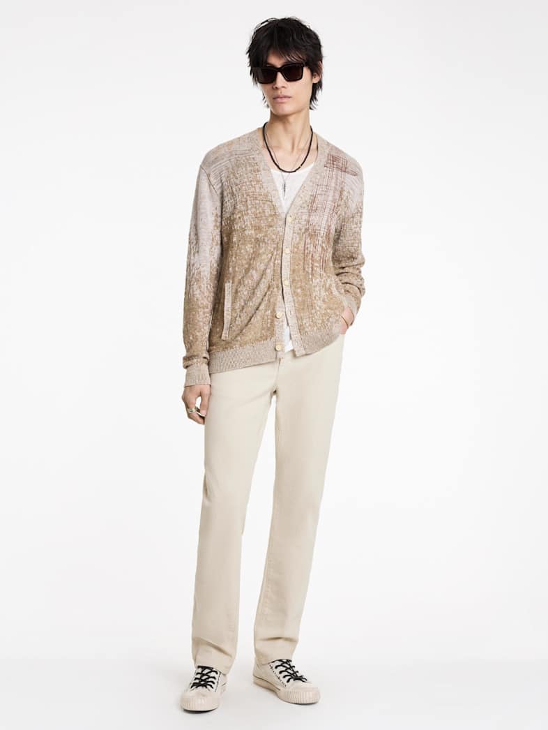 John Varvatos J701 - NATE JEAN Outlet Outlet Jeans & Pants J701 NATE JEAN ECRU